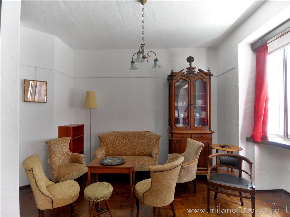 Milan (Italy) - Sitting room with furniture from the early 1900s